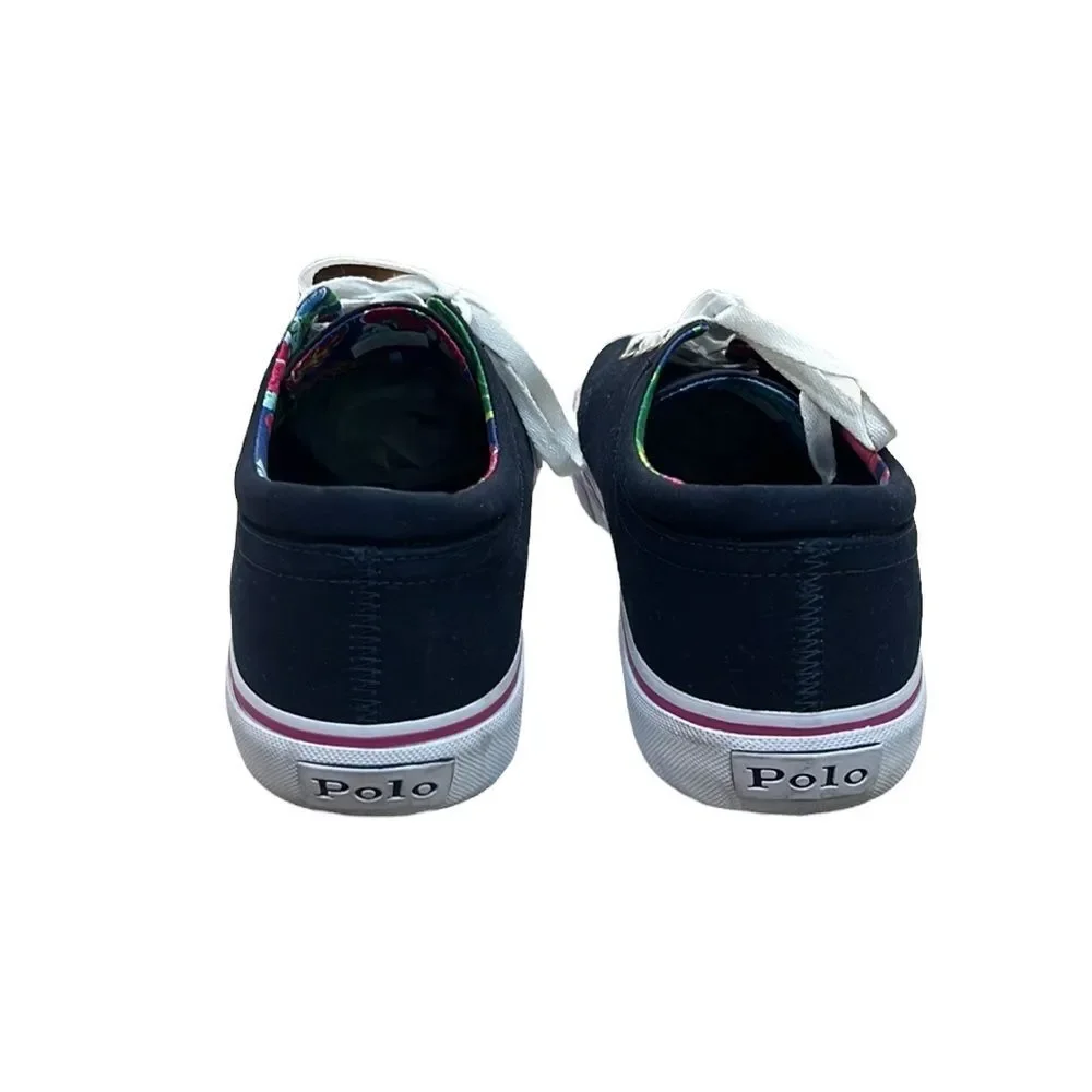 Polo Ralph Lauren Men's Faxon X Canvas Lace-Up Sneakers Size 12